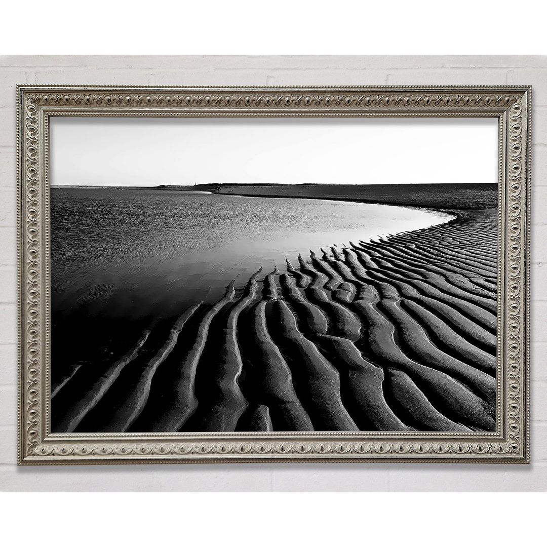 Ripples Of Sand - Einzelne Bilderrahmen Kunstdrucke