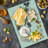 Ambesonne Forest Cutting Board Large Size Cartoon Wildlife Pattern Multicolor