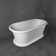 67" x 32" Freestanding Soaking Solid Surface Bathtub