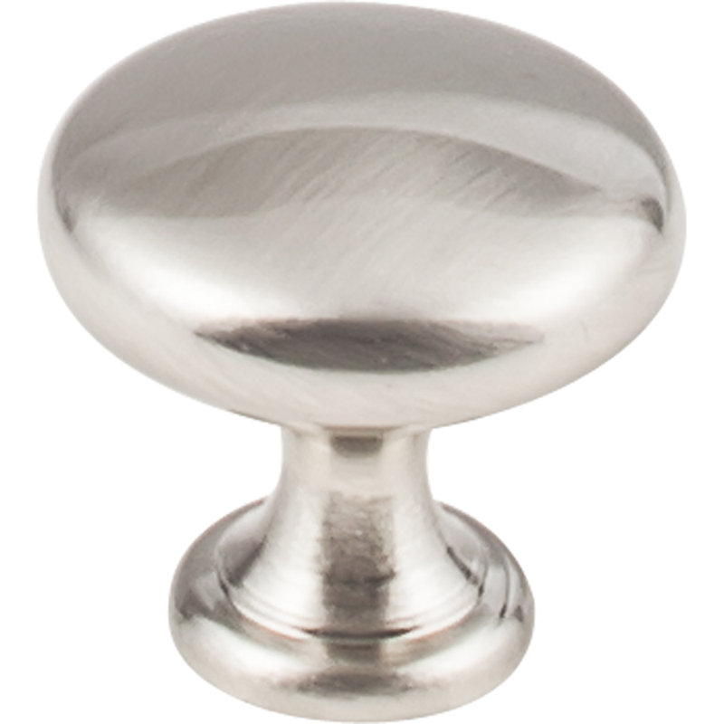 Madison 1 3/16" Diameter Mushroom Knob, Satin Nickel