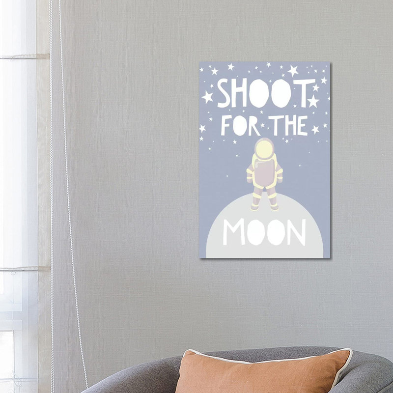 Shoot For The Stars by Leah Straatsma - Wrapped Canvas Print, 20.32 cm H x 30.48 cm W