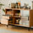 Japanese-style multi-functional sideboard