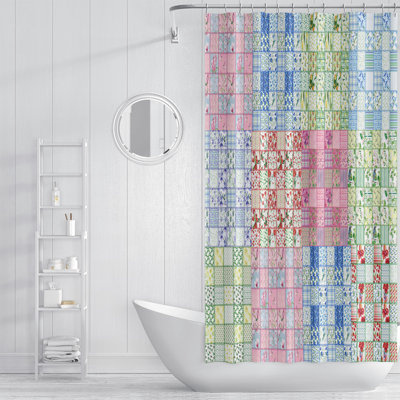 Posen Abstract Shower Curtain