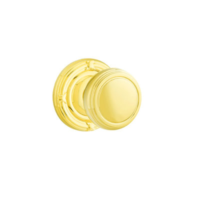 Privacy Norwich Knob with Ribbon & Reed Rose