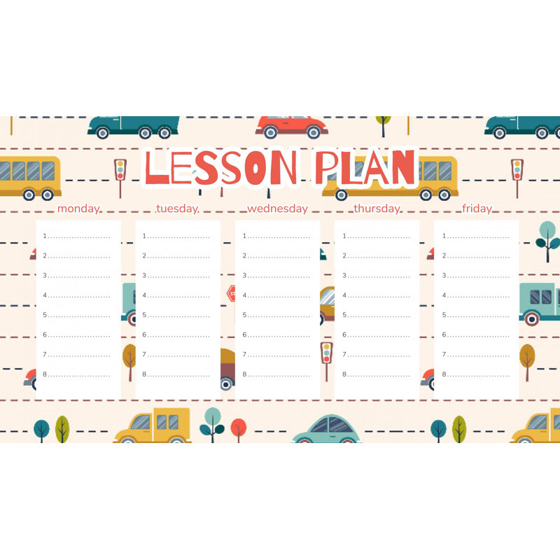 Magnetic Lesson Plan City Traffic