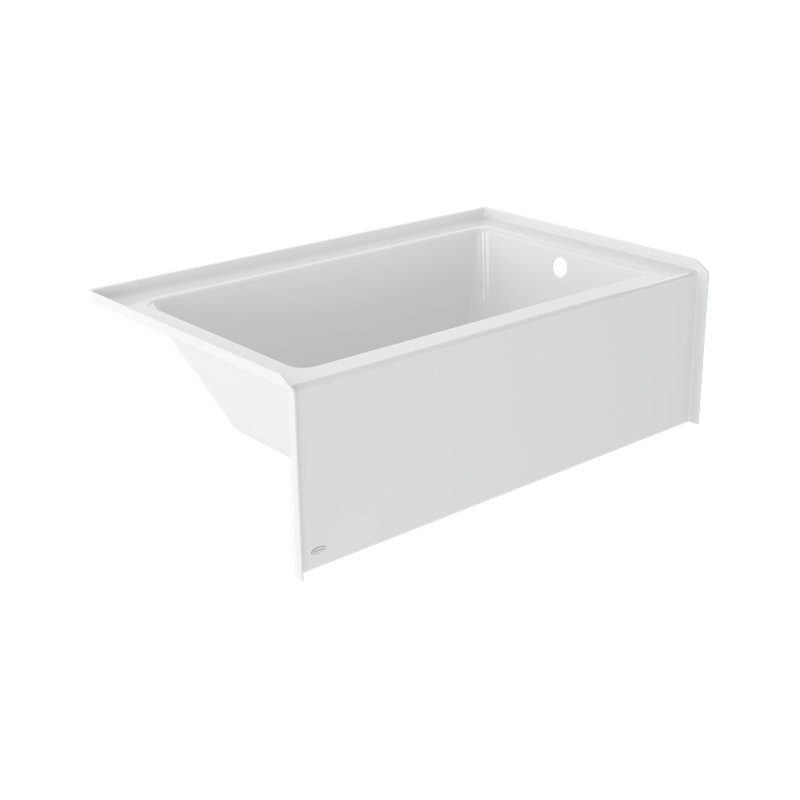 Trempage à jupe rectangulaire 6036 Signature, Blanc, Droite