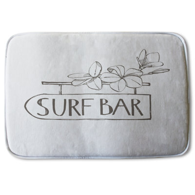 Akailah Memory Foam Non-Slip Bath Rug