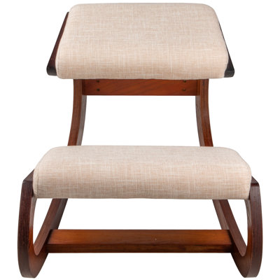 Ergonomic Kneeling Chair with Removable Casters/Wheels