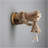 Rustic Hand-shaped Wall Sconce - Industrial Hemp Rope & Wood Wall Light With Creative Retro Design For Hallways, Bedrooms, And Vanities, E27 Base (right Hand)