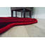 Tapis à motif floral rouge Kunzler-349811047