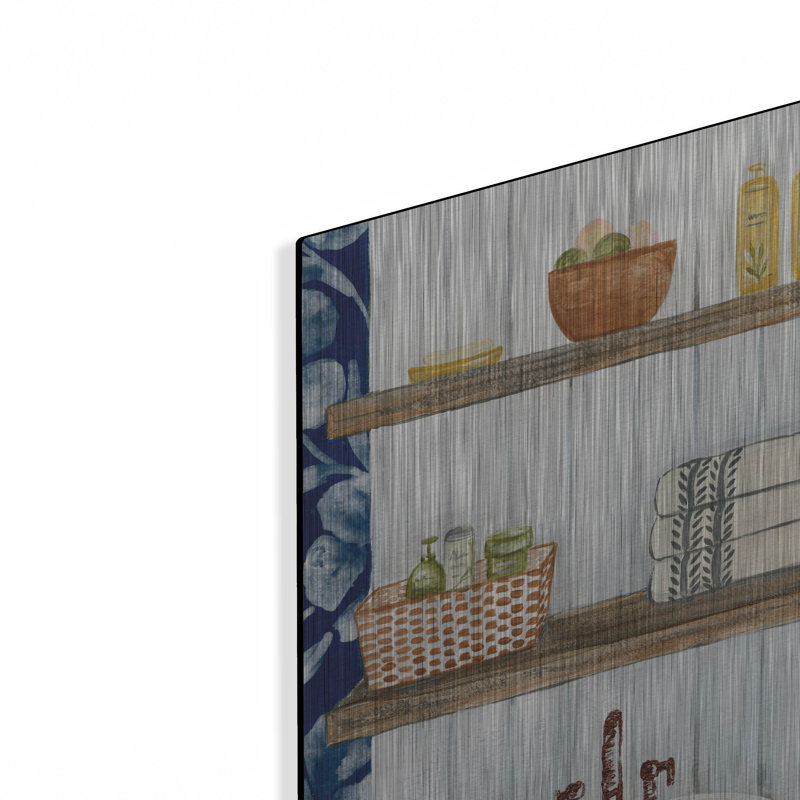 Art mural en métal audacieux, 16 po x 24 po