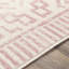 Tapis oriental rose pâle / crème Aurelia-2126999375