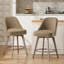 Tabouret de bar et de comptoir pivotant 26 po-1324701013