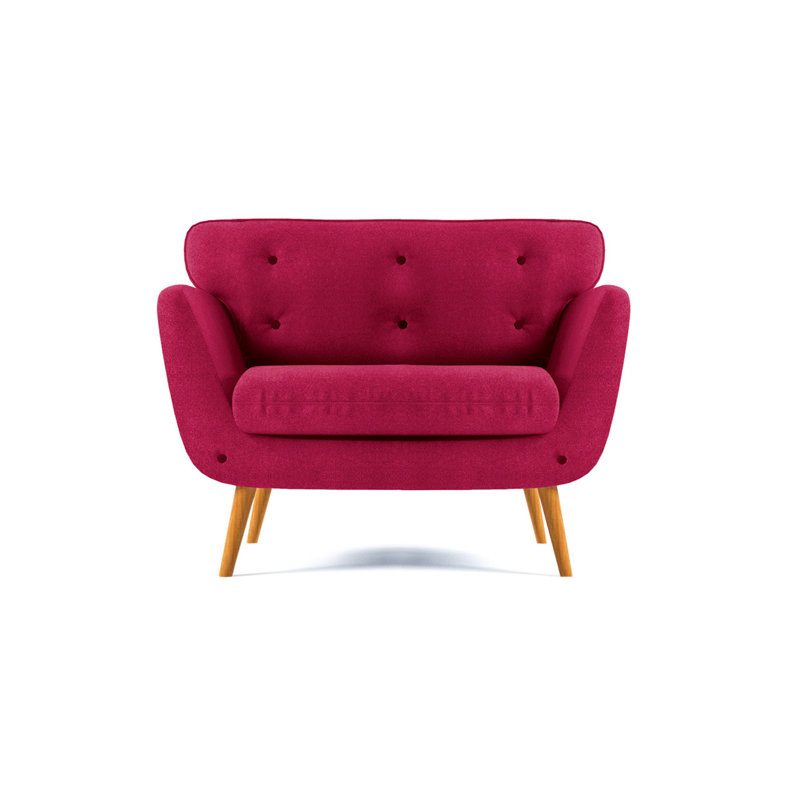 Destini Upholstered Armchair, Pink