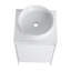 Meuble-lavabo autoportant avec une petite armoire de rangement-680948868