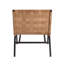 Fauteuil de chambre en cuir véritable de 25,63 po de largeur Farallones