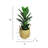 20" Artificial Fiddle Leaf Fig Tree in Basket