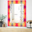Miroir mural sans cadre 8 colourfields triangulaire-40101771