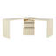 Bureau moderne en L avec 3 tiroirs-681300887