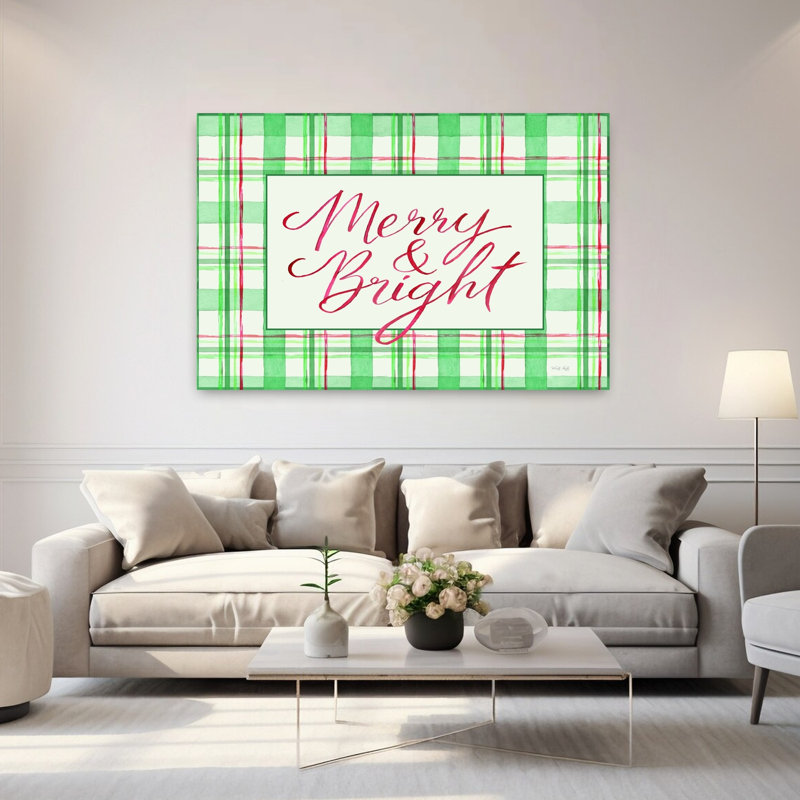 Art abstrait contemporain contemporain «Merry Bright», H 40 po x l 60 po