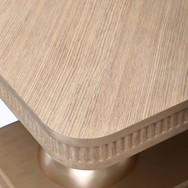 West Kensington Rectangular Dining Table, Medium Yellow Wood