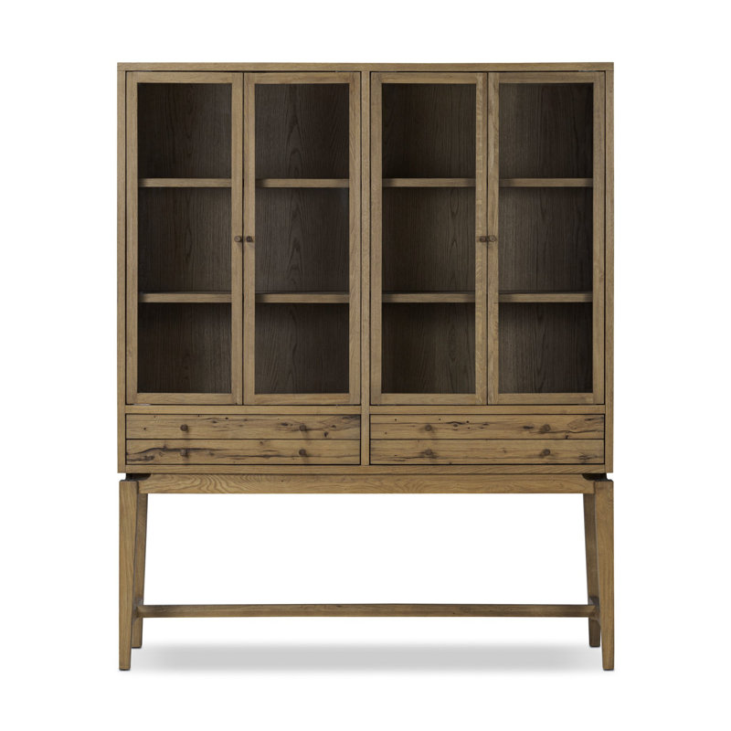 Bergstrom Display Cabinet, Light Brown