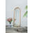 19"X56" Wood Floor Mirror, Full Body Mirror Dressing Make Up Mirror