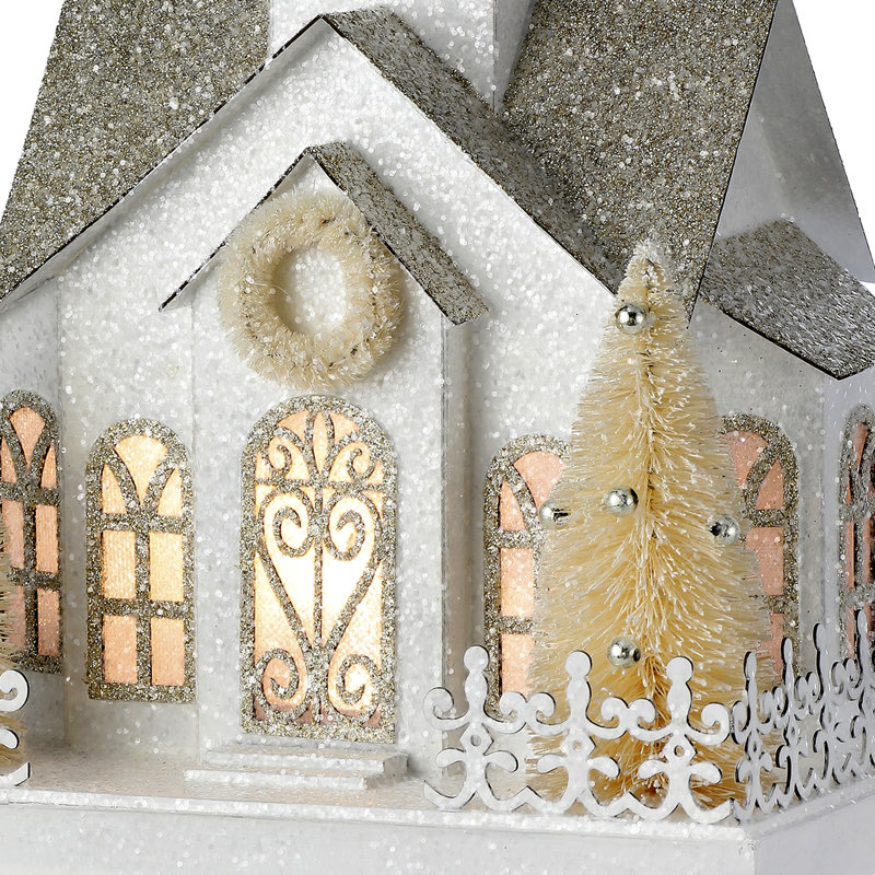 Winter Wipe Clean With A Dry Cloth Christmas Village