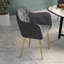 Actaeon 47cm H Tufted Velvet Upholstered Armchair-1208584327