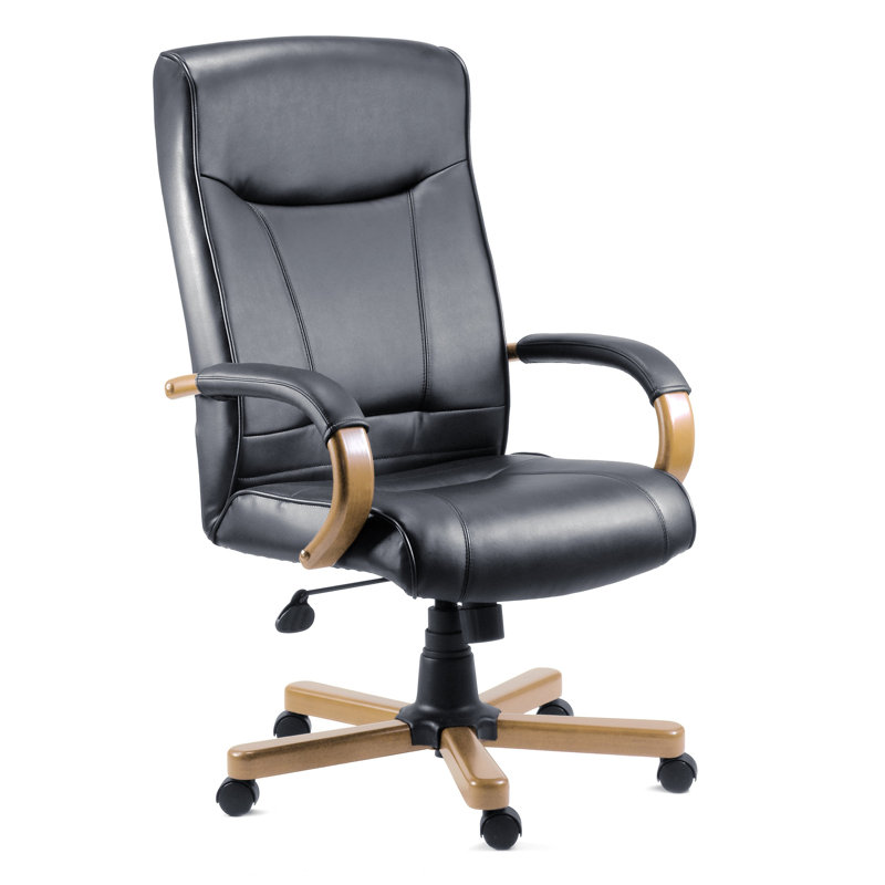 Executive Chair, Dark Wood