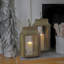 Petite lanterne en bronze 18 po HGTV Home Collection-806590851