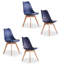 Zane 4 Person Modern Dining Table Set-183321891-183321917