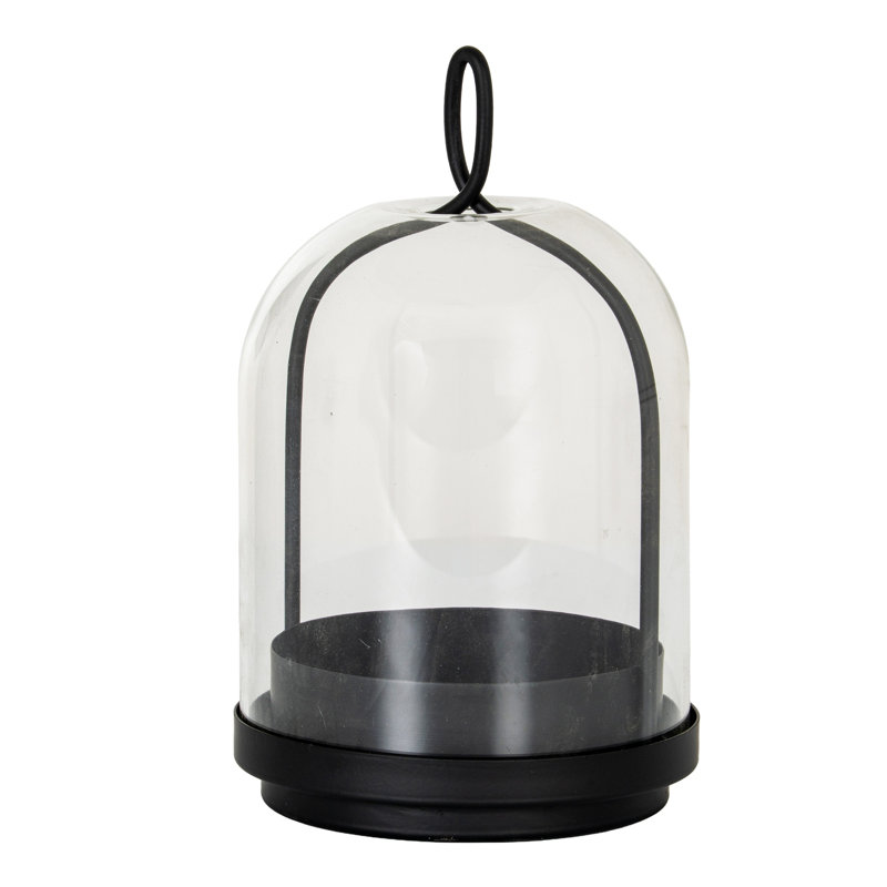 Anhat Glass Candle Accessories, 25 cm H x 15 cm W x 15 cm D