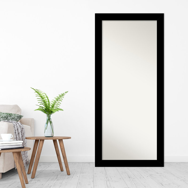 Miroir pleine grandeur Bracie, 65,5 po x 29,5 po, Noir
