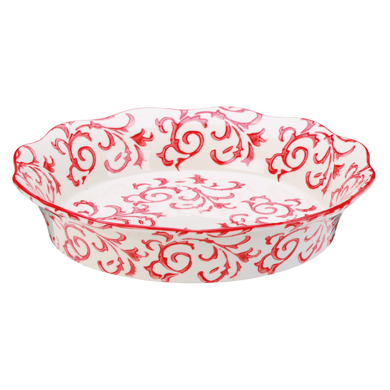 Heritage Pie Dish, Red