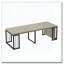 Table de salle à manger extensible de 23,62 po à 118 po de longueur et extensible-1608377422