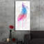 «Rainbow Feather» par Rachel Caldwell, art mural en verre acrylique-101632318