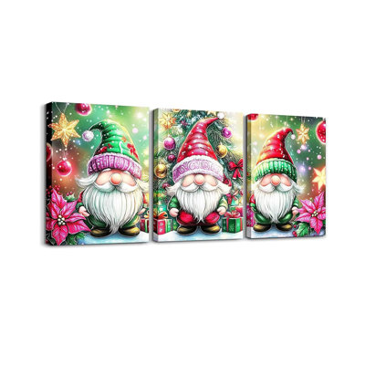 3 Piece Wrapped Canvas Print