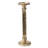 Candle Holder, Antique Gold Tabletop Accent, 14 Inch Keyhole Stem-123275104