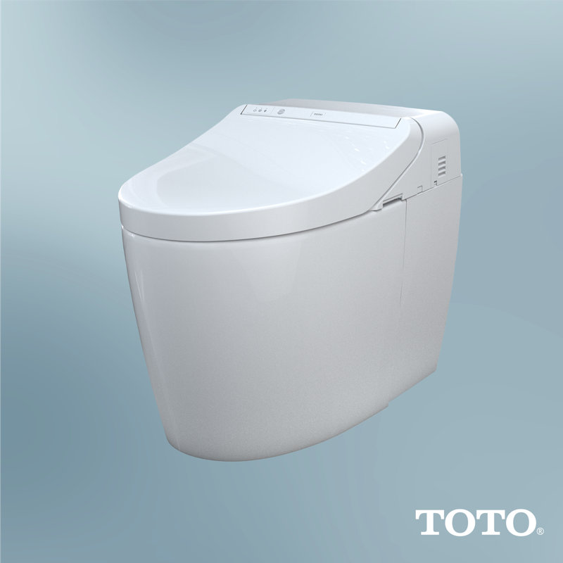 Washlet® Dual-Flush Elongated One-Piece Toilet (Seat Included)
