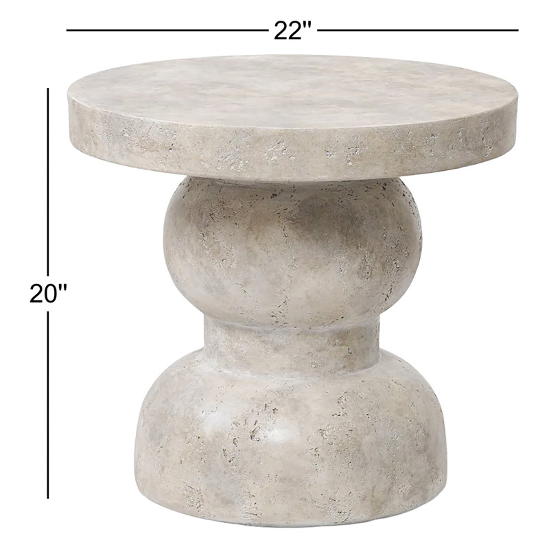 RIVERO Outdoor Round Side Table