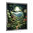 Impression argent sur toile encadrée