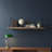 Spruce Wood Bracket Minimalist Wall Mounted Shelf