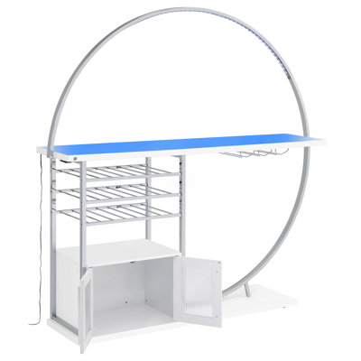 2-Door Led Home Bar