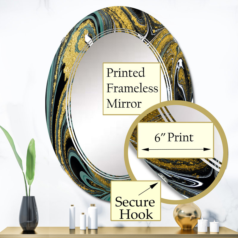 Miroir de salle de bain sans cadre, 36 po x 24 po