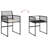 Latitude Run® 5 Piece Patio Dining Set With Cushions Black Poly Rattan