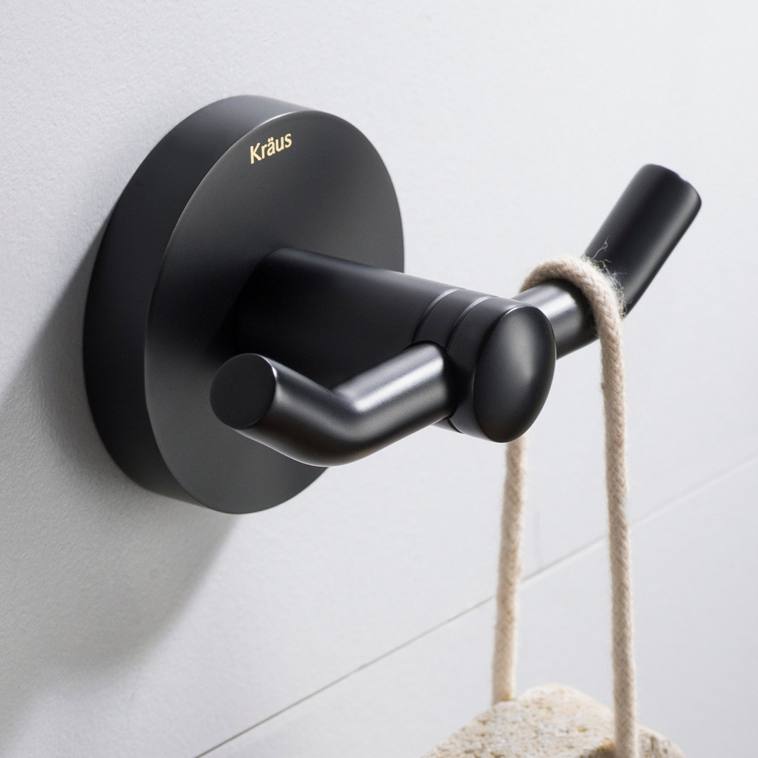 Elie Double Wall Mounted Robe Hook Kraus