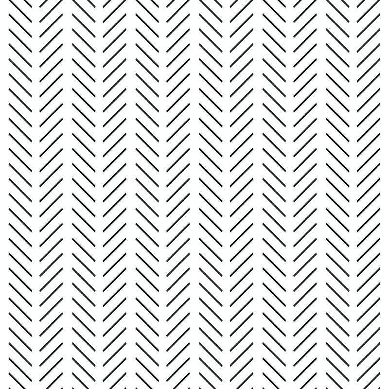 Papier peint adhésif noir et blanc Minimalist