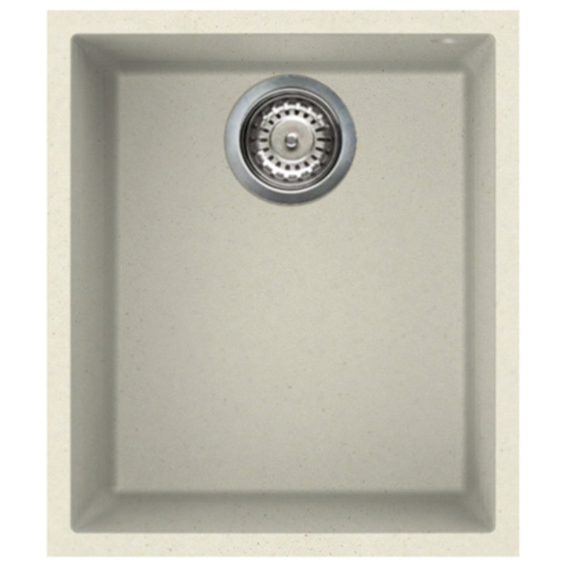 Quadra Kitchen Sink, Antique White