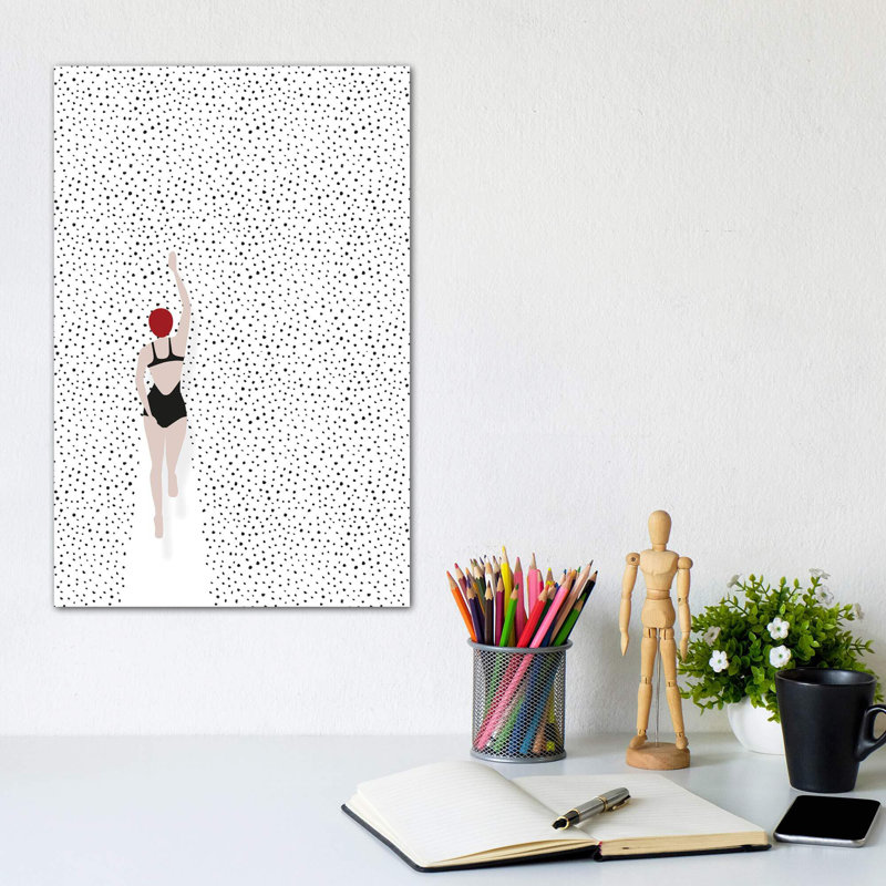 « nageing points » par amy & kurt berlin-print, Toile tendue, H 26 po x l 18 po x P 1,5 po